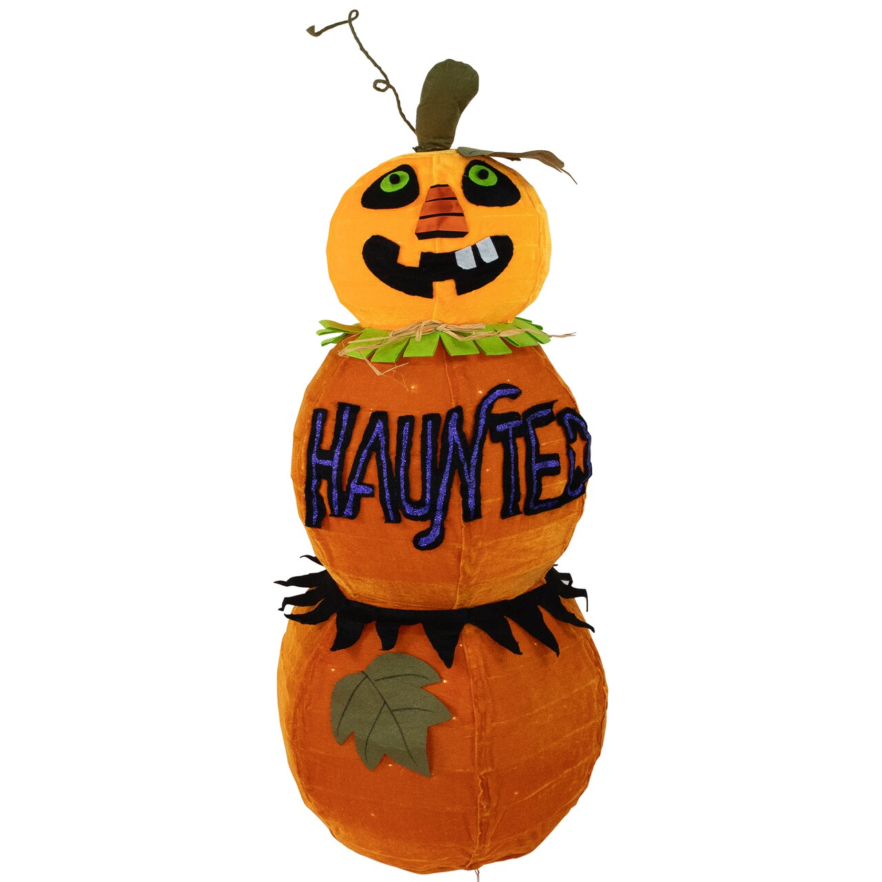 Northlight Lighted Haunted Jack-O-Lantern Halloween Decoration - 38" - Orange